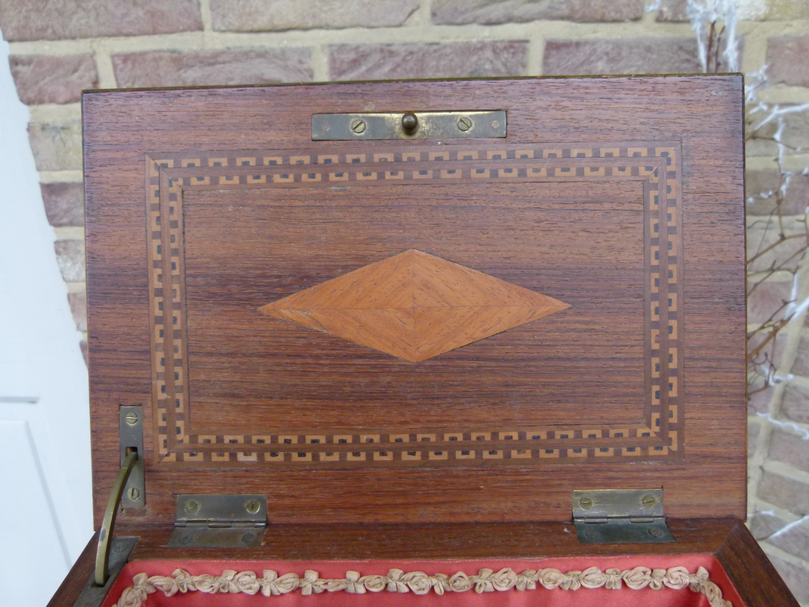 Napoleon III Box with marquetery and bronzes