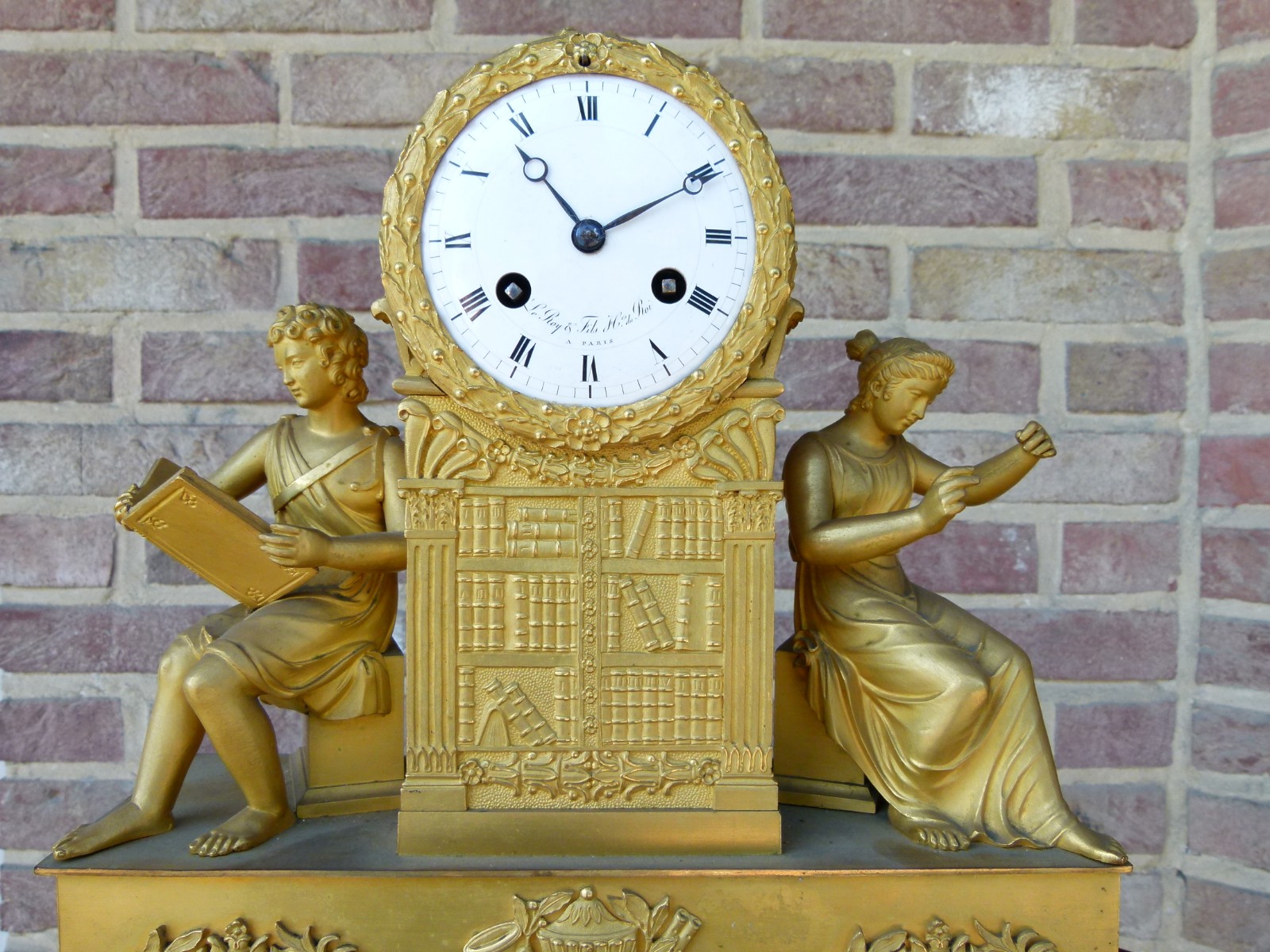 Charles X restauration Pendule clock 