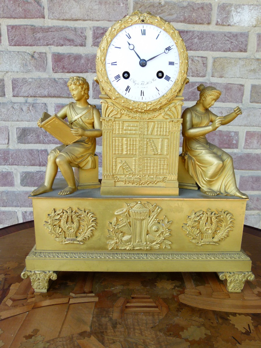 Charles X restauration Pendule clock 