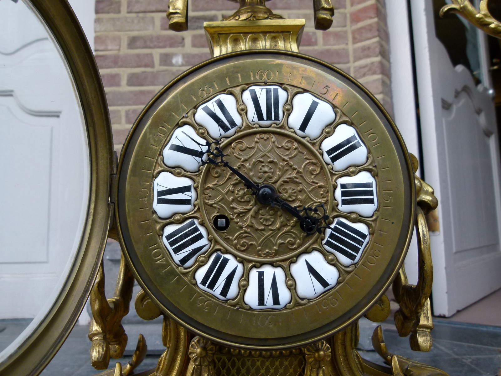 Napoleon III 3 pieces clockset