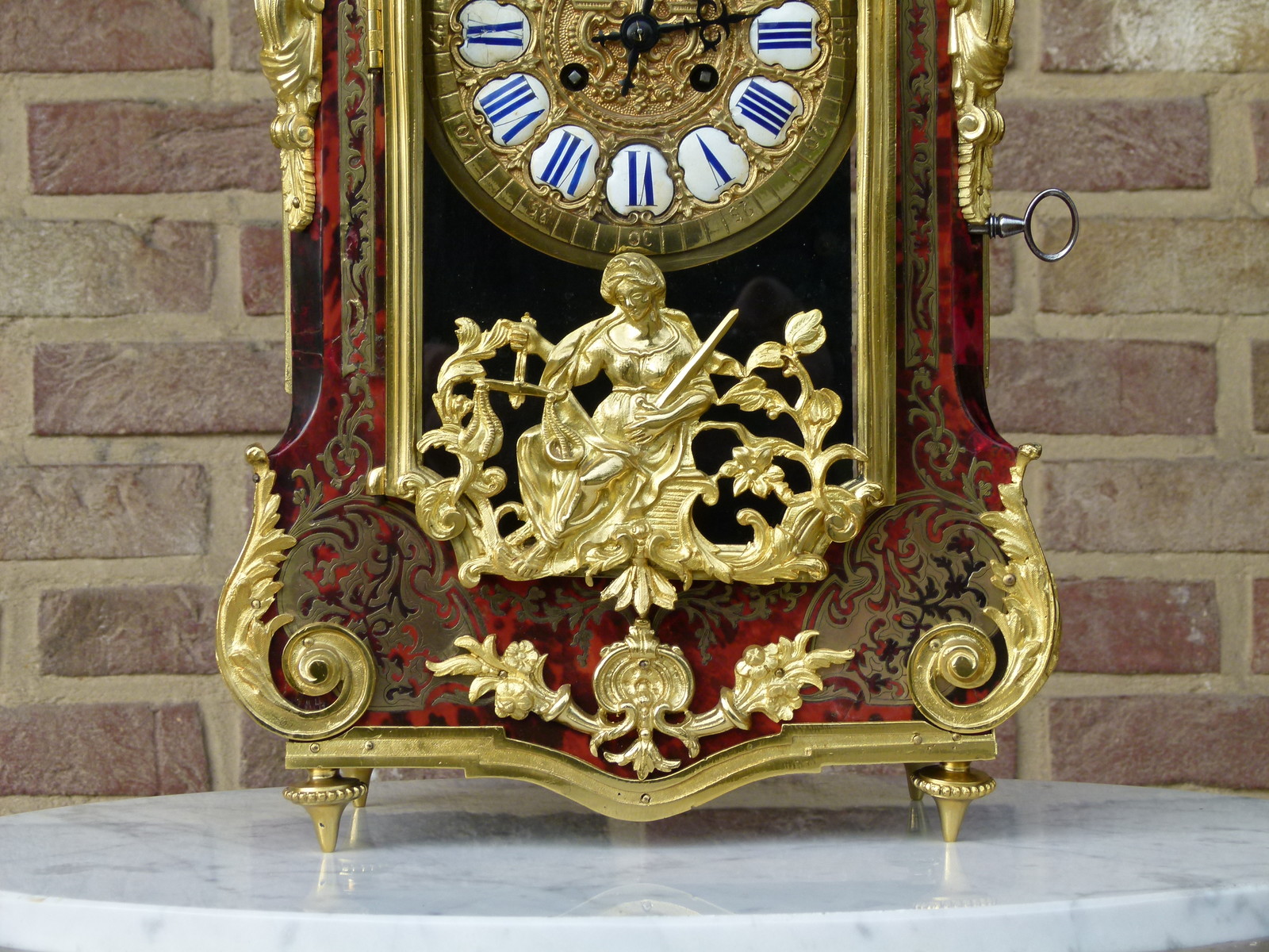 Napoleon 3  cartel Clock
