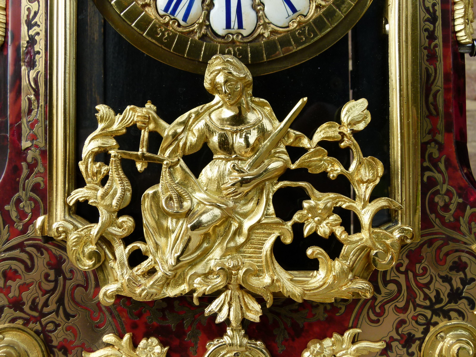 Napoleon 3  cartel Clock