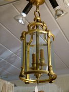 Bell epoque Round lantern hallamp