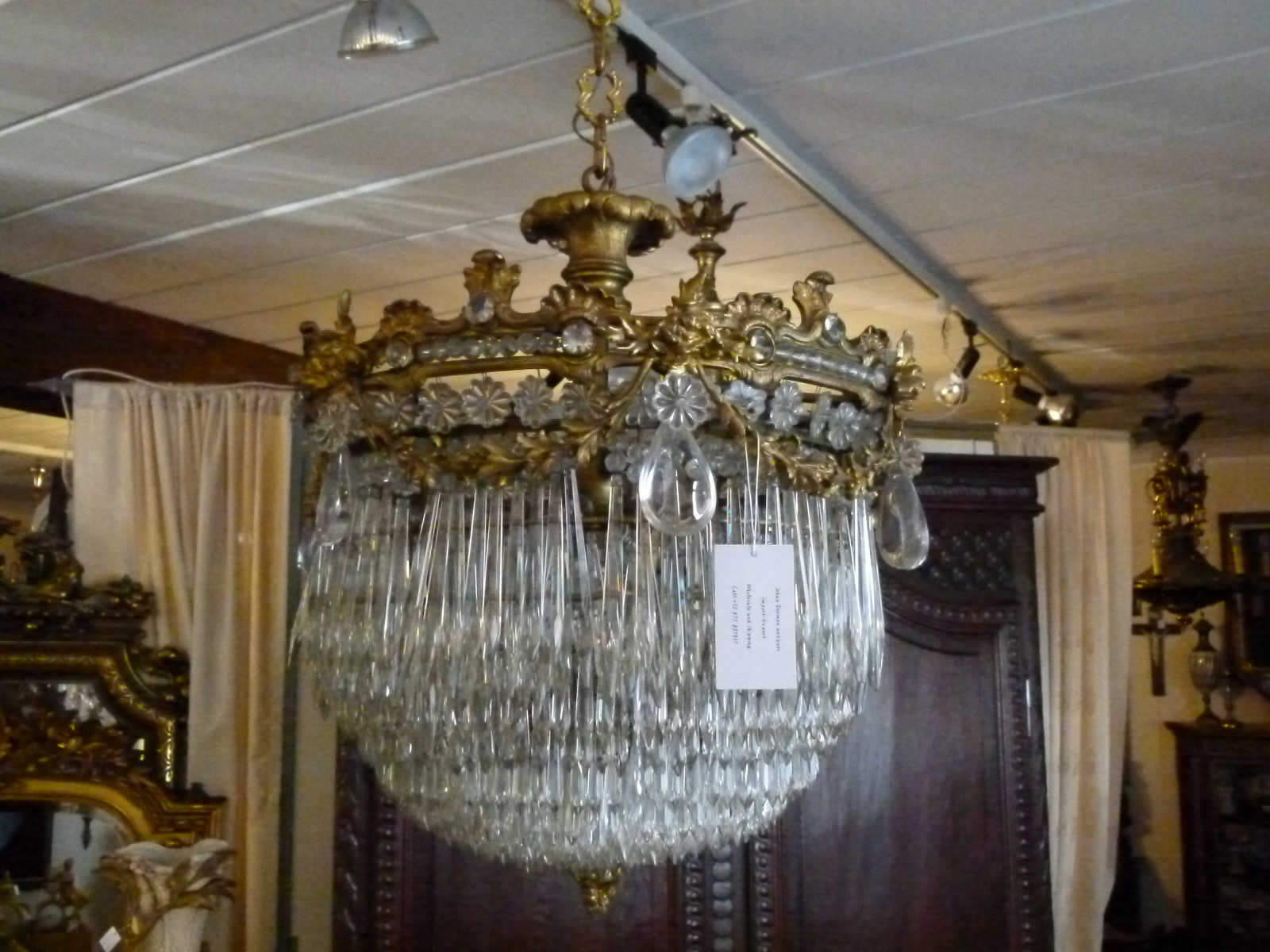 Louis 16 Lamp whit crystal