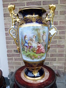 Louis Philippe Vase with romantic scene