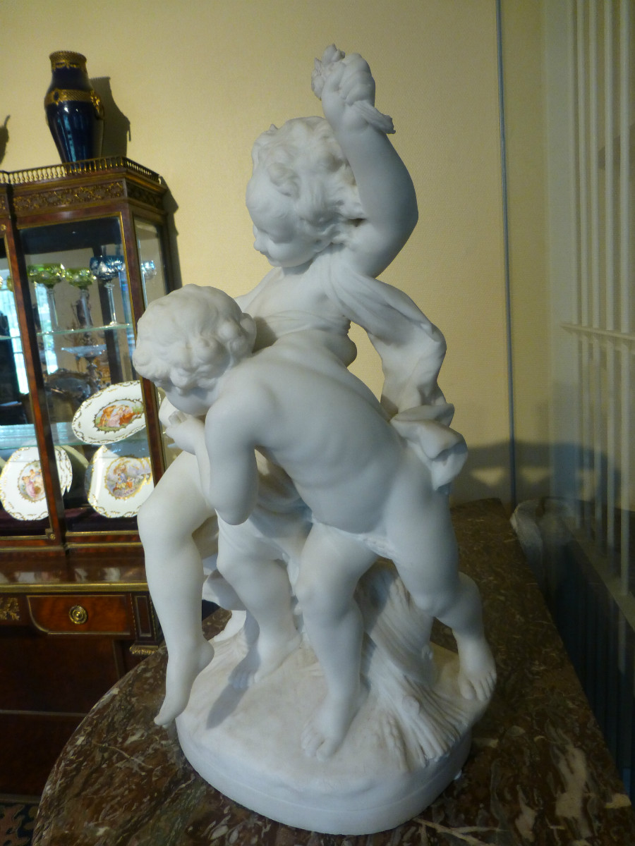 sculpture in marble 